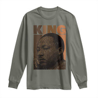 Martin Luther King Long Sleeve Shirt Black History Month MLK Melanin African American