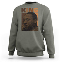 Martin Luther King Sweatshirt Black History Month MLK Melanin African American