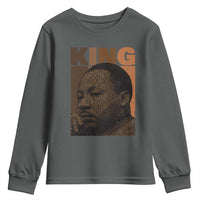 Martin Luther King Youth Sweatshirt Black History Month MLK Melanin African American