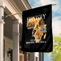 Black History Garden Flag Didnt Start With Slavery - Wonder Print Shop