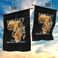 Black History Garden Flag Didnt Start With Slavery - Wonder Print Shop