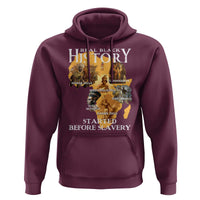 Black History Hoodie Didnt Start With Slavery - Wonder Print Shop