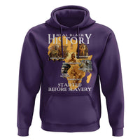 Black History Hoodie Didnt Start With Slavery - Wonder Print Shop