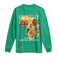 Black History Long Sleeve Shirt Didnt Start With Slavery - Wonder Print Shop