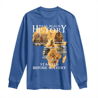 Black History Long Sleeve Shirt Didnt Start With Slavery - Wonder Print Shop