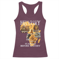 Black History Racerback Tank Top Didnt Start With Slavery - Wonder Print Shop