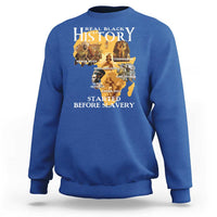 Black History Sweatshirt Didnt Start With Slavery - Wonder Print Shop