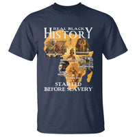 Black History T Shirt Didnt Start With Slavery - Wonder Print Shop