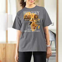Black History T Shirt For Women Didnt Start With Slavery - Wonder Print Shop