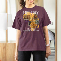 Black History T Shirt For Women Didnt Start With Slavery - Wonder Print Shop