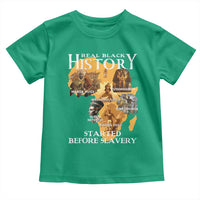 Black History Toddler T Shirt Didnt Start With Slavery - Wonder Print Shop