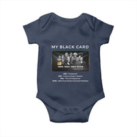 My Black Card Baby Onesie African American Civil Rights Leaders Black History TS10