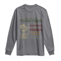 Martin Luther King Jr. Long Sleeve Shirt Live Together MLK Day Black History Month