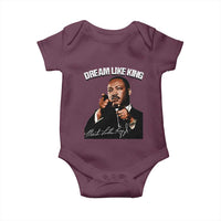 Martin Luther King Jr. Baby Onesie Dream Like King MLK Day Black History Month