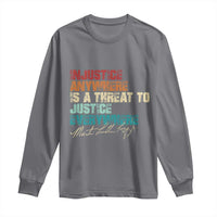 Martin Luther King Jr. Long Sleeve Shirt Vintage Inspirational Quote MLK Day Black History Month