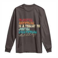 Martin Luther King Jr. Long Sleeve Shirt Vintage Inspirational Quote MLK Day Black History Month