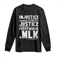 Martin Luther King Jr. Long Sleeve Shirt Inspirational Quote MLK Day Black History Month
