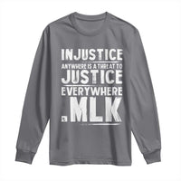Martin Luther King Jr. Long Sleeve Shirt Inspirational Quote MLK Day Black History Month