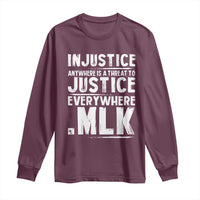 Martin Luther King Jr. Long Sleeve Shirt Inspirational Quote MLK Day Black History Month