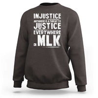 Martin Luther King Jr. Sweatshirt Inspirational Quote MLK Day Black History Month