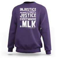 Martin Luther King Jr. Sweatshirt Inspirational Quote MLK Day Black History Month