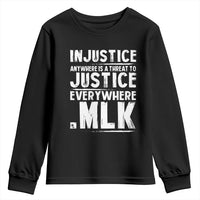 Martin Luther King Jr. Youth Sweatshirt Inspirational Quote MLK Day Black History Month