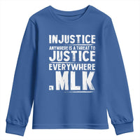 Martin Luther King Jr. Youth Sweatshirt Inspirational Quote MLK Day Black History Month