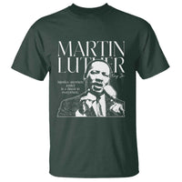 Martin Luther King Jr. T Shirt MLK Day Black History Month Inspirational Quote