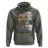 Martin Luther King Jr. Hoodie Civil Rights Injustice Anywhere Is a Threat To Justice Everywhere