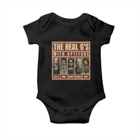 Black History Month Baby Onesie The Real G's Black Leaders