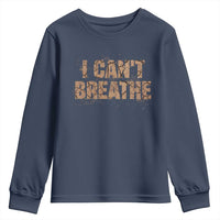 I Cant Breathe Protest Youth Sweatshirt - Wonder Print Shop