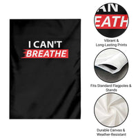 I Cant Breathe Garden Flag Protest Civil Right - Wonder Print Shop