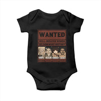 Black Female Empowerment Baby Onesie Wanted Well Behaved Women Seldom Make History - Wonder Print Shop