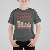 Black Female Empowerment T Shirt For Kid Wanted Well Behaved Women Seldom Make History - Wonder Print Shop