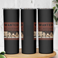 Black Female Empowerment Skinny Tumbler Wanted Well Behaved Women Seldom Make History - Wonder Print Shop