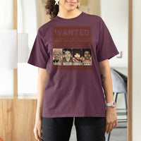 Black Female Empowerment T Shirt For Women Wanted Well Behaved Women Seldom Make History - Wonder Print Shop
