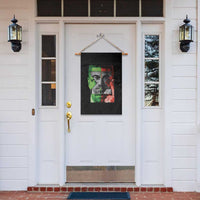 Malcolm X Garden Flag Black History Month - Wonder Print Shop
