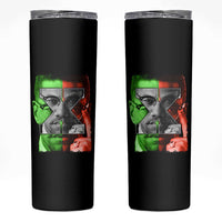 Malcolm X Skinny Tumbler Black History Month - Wonder Print Shop