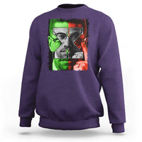 Malcolm X Sweatshirt Black History Month - Wonder Print Shop