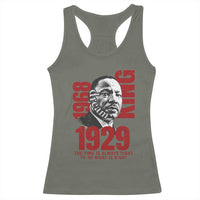 Martin Luther King Racerback Tank Top The Time Is Always Right To Do What Is Right