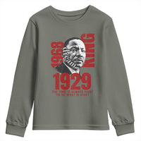 Martin Luther King Youth Sweatshirt The Time Is Always Right To Do What Is Right