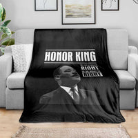 Martin Luther King Throw Blanket The Time Is Always Right To Do What Is Right - Wonder Print Shop