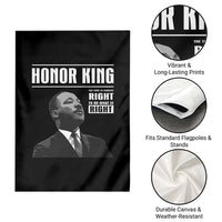 Martin Luther King Garden Flag The Time Is Always Right To Do What Is Right - Wonder Print Shop