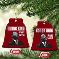 Martin Luther King Ceramic Ornament The Time Is Always Right To Do What Is Right - Wonder Print Shop