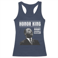 Martin Luther King Racerback Tank Top The Time Is Always Right To Do What Is Right - Wonder Print Shop