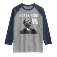 Martin Luther King Raglan Shirt The Time Is Always Right To Do What Is Right - Wonder Print Shop