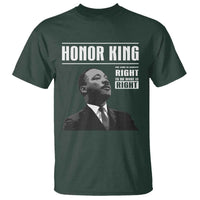 Martin Luther King T Shirt The Time Is Always Right To Do What Is Right - Wonder Print Shop