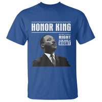 Martin Luther King T Shirt The Time Is Always Right To Do What Is Right - Wonder Print Shop