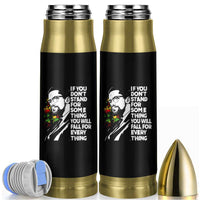 Malcolm X Inspirational Bullet Tumbler If You Dont Stand For Something You Will Fall For Anything - Wonder Print Shop