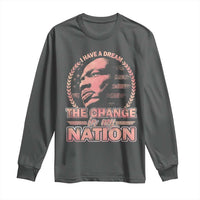 Martin Luther King Long Sleeve Shirt Retro Black History Month Civil Rights - Wonder Print Shop